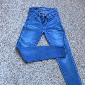 American Eagle Next Level Stretch skinny jeans, 0 Long